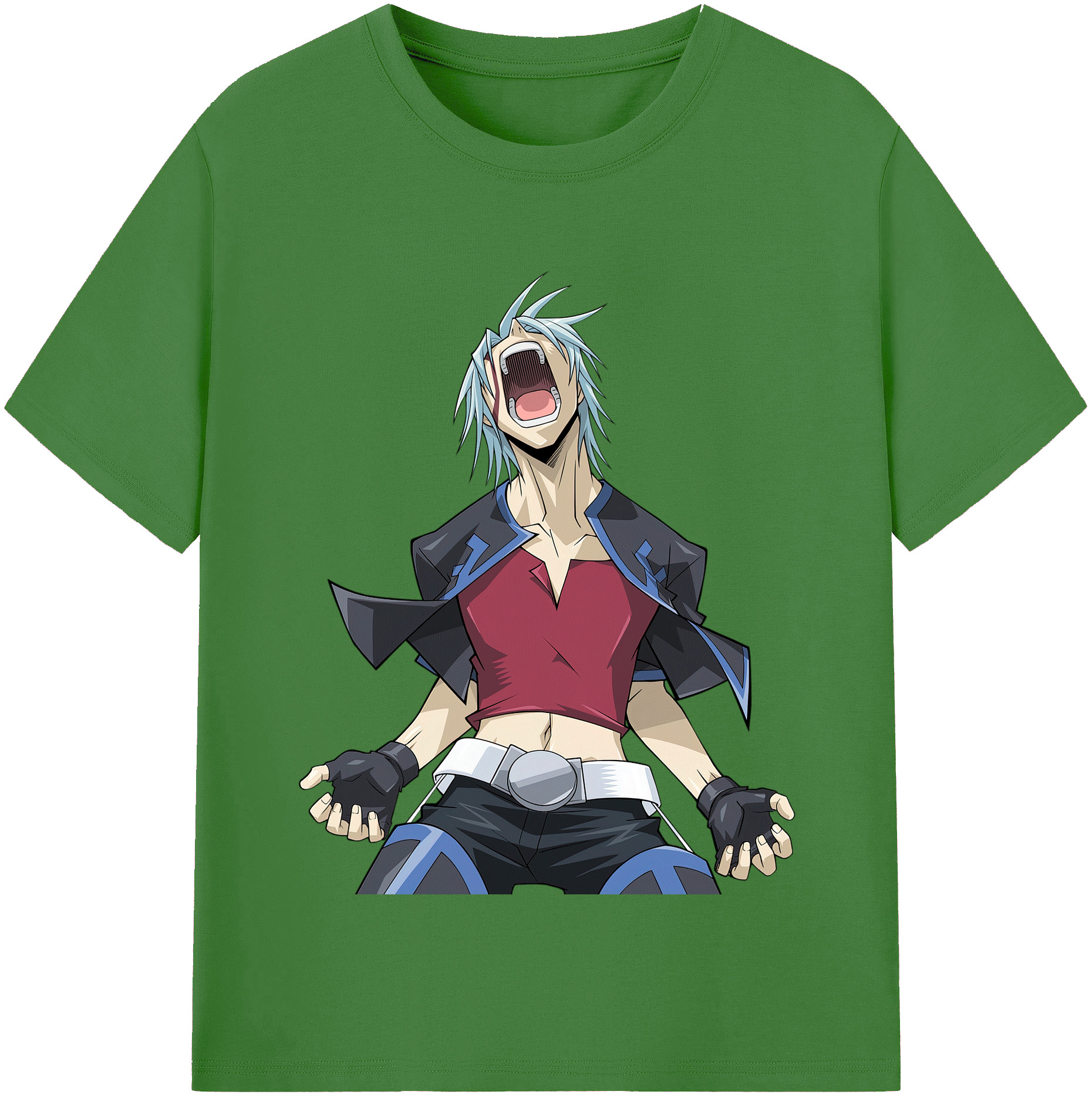 （画像用） 遊☆戯☆王 Yu-Gi-Oh! レディースカジュアルプリントTシャツ（綿100％）